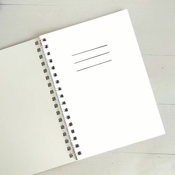 Блокнот А5 у крапку та з білими аркушами, 50 арк, чорний JOURNAL_Black фото