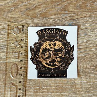 Стікер Басгіат Військовий колледж 1 S_Basgiath1 фото