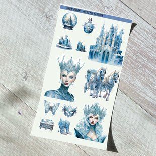 Стікерпак 11*20 см Снігова королева S_A5_SnowQueen фото