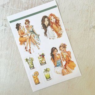 Стікерпак А6 Подружки S_A6_SummerFriends фото