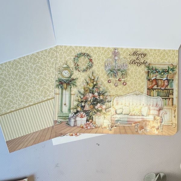Листівка Різдвяна кімната 1 DIY_CHRISTMAS_ROOM_1 фото