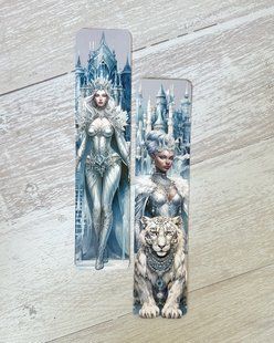 Закладинка Снігова королева Bookmark_SnowQueen фото
