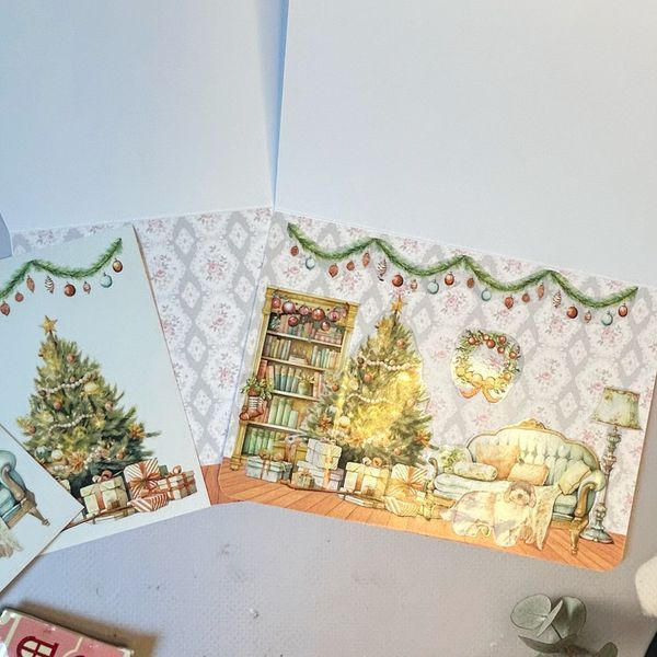 Листівка Різдвяна кімната 2 DIY_CHRISTMAS_ROOM_2 фото
