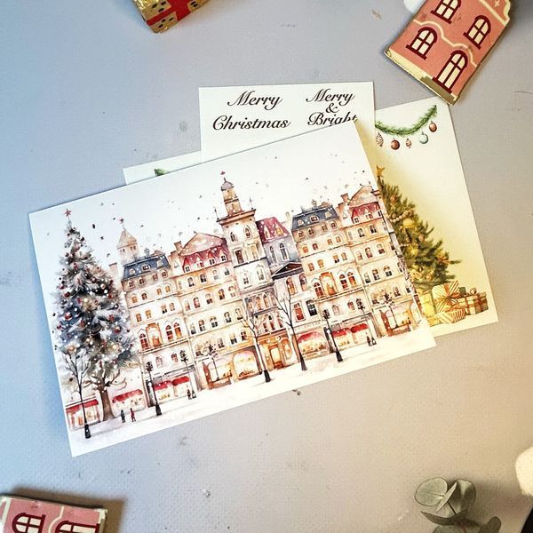 Листівка Різдвяна кімната 2 DIY_CHRISTMAS_ROOM_2 фото
